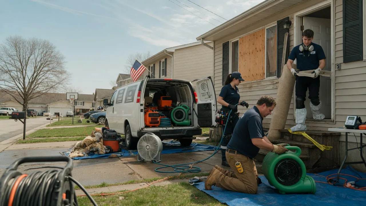 Water Damage Restoration in Marion, IA near me